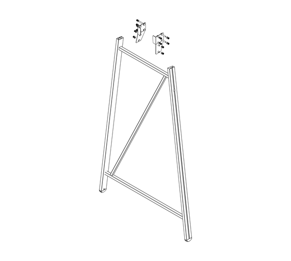 Drawing: Platform stairs support | © MUNK GmbH