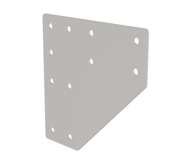 Gusset plate 200x200 mm | © MUNK GmbH