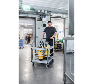 Transport- und Lagerwagen für Atemluftflaschen | © MUNK GmbH