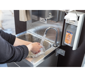 Conteneur roulant Hygiène type 2 Lavage des mains | © MUNK GmbH