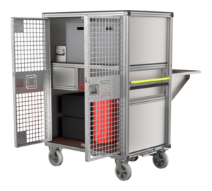 Rollcontainer Absturzsicherung Ansicht 2 | © MUNK GmbH