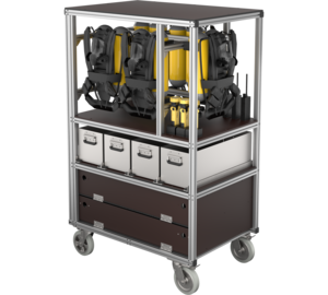 Mobile contain. breath. apparatus double canister | © MUNK GmbH