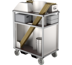 Folding stab. 1200 mm for side-rail height 98 mm | © MUNK GmbH