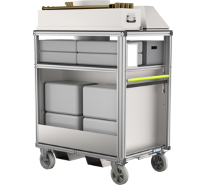 Folding stab. 1200 mm for side-rail height 58 mm | © MUNK GmbH