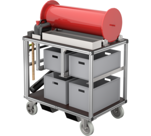 Rollcontainer Doppelkammerschlauch Ansicht 3 | © MUNK GmbH