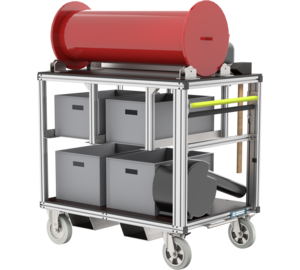 Rollcontainer Doppelkammerschlauch Ansicht 2 | © MUNK GmbH