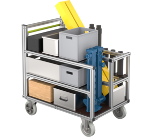 Referenz-Rollcontainer: Heben & Ziehen | © MUNK GmbH