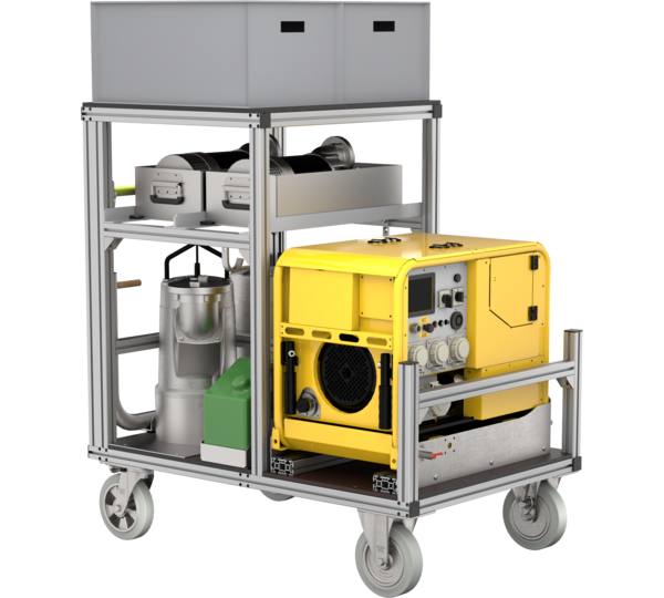 Reference mobile container: water damage | © MUNK GmbH