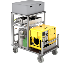 Reference mobile container: water damage | © MUNK GmbH