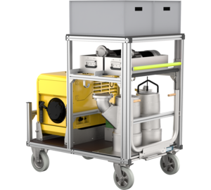 Reference mobile container: water damage | © MUNK GmbH