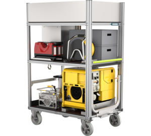 Mobile container water damage, type 3 | © MUNK GmbH