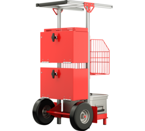 SafeCaddy® "Fire protection" without loading, back | © MUNK GmbH