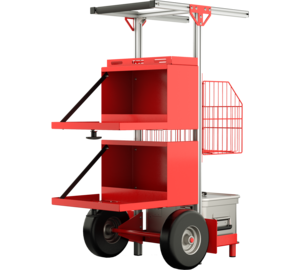 SafeCaddy® "Fire protection" without loading, back opened | © MUNK GmbH