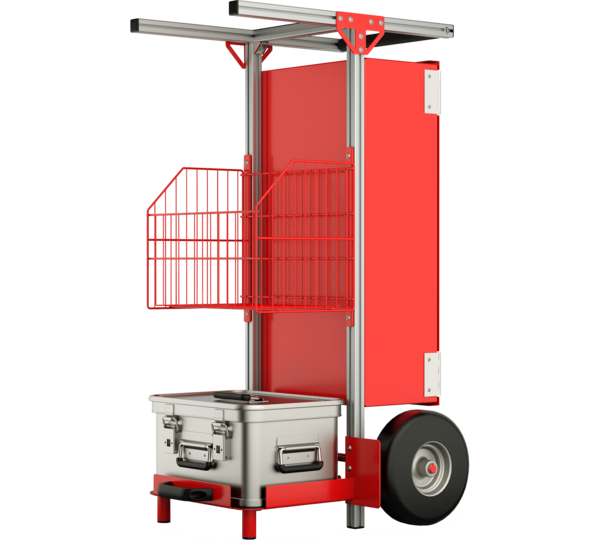 SafeCaddy® "Mobile fire alarm system" without loading | © MUNK GmbH