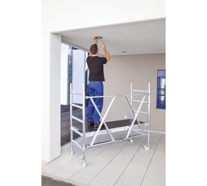 Fold.scaff. 0.75x1.80m,f. narr.pass., pf H=0.99m | © MUNK GmbH