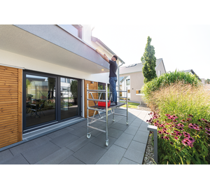 Folding scaffold in use | © MUNK GmbH