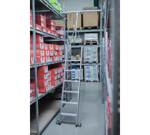 Shelf ladder mov. double shelf 6 steps, app. | © MUNK GmbH