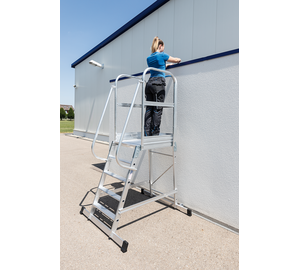 Platform ladder w. castors 5 steps, app. | © MUNK GmbH