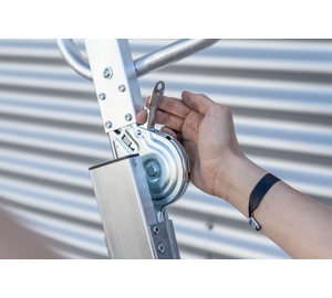 Platform ladder push-fit w.folding holding mech. | © MUNK GmbH