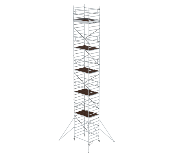 Fold. scaff. 1.80x1.35 m w.outr., pfh 10.80m | © MUNK GmbH