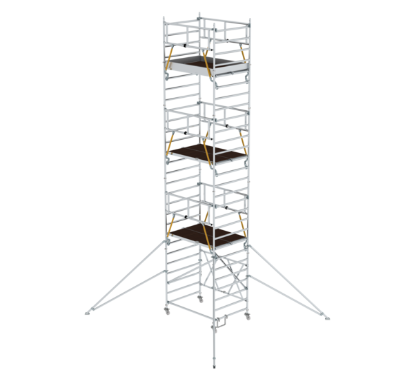 Échaf. pliant SG 1,80x1,35 m, ac stab., H. PF 7,12m | © MUNK GmbH