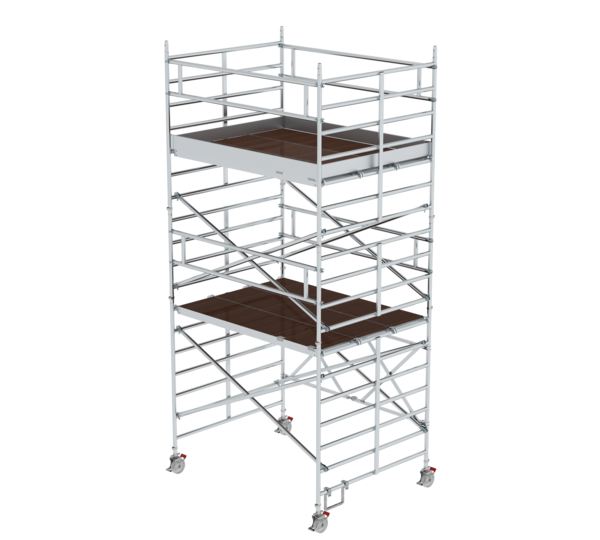 Fold. scaff. w. trip. pf., working height 6,35 m | © MUNK GmbH