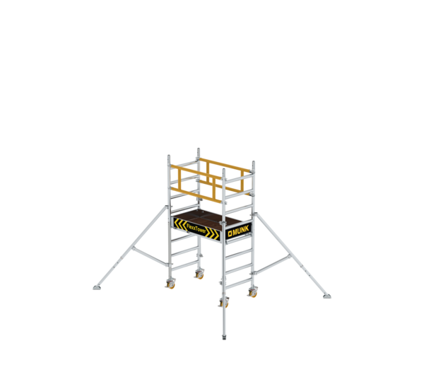 FlexxTower 1-person scaffolding assembly variant | © MUNK GmbH