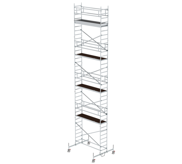 Mob.scaff. 0.75x2.45m chass.bar,pf H=9.45m | © MUNK GmbH