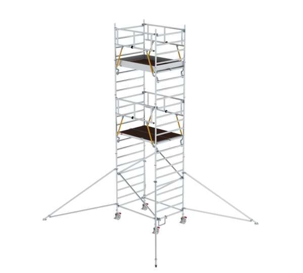 Éch. roul. SG 1,80x1,35 m av stab. & PF x2, H. PF 5,59 m | © MUNK GmbH