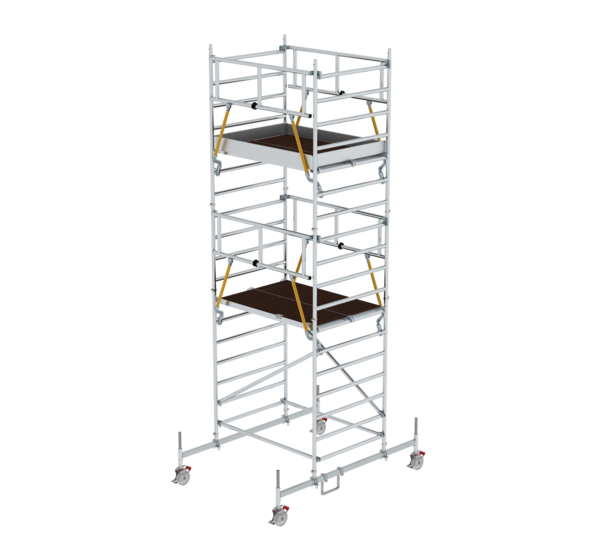 Mob. scaff SG 1,80x1,35 m with chas.b/db.pf pfh 4,66 m | © MUNK GmbH