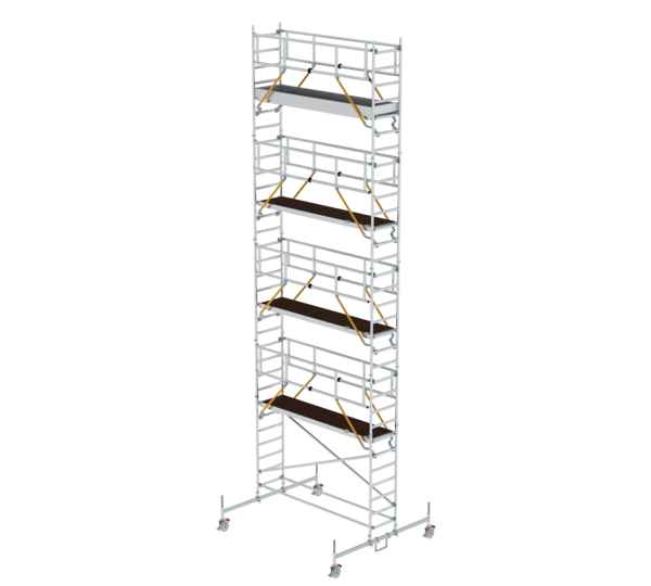 Fold.scaff. SG 3,00x0,75 m, w. chass.bar, pf H=8,58 m | © MUNK GmbH
