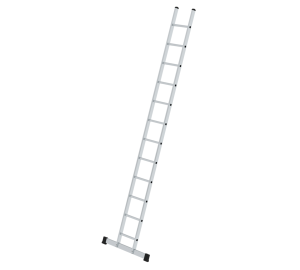Straight ladder 350 mm wide w. std.stab., 12 rgs | © MUNK GmbH