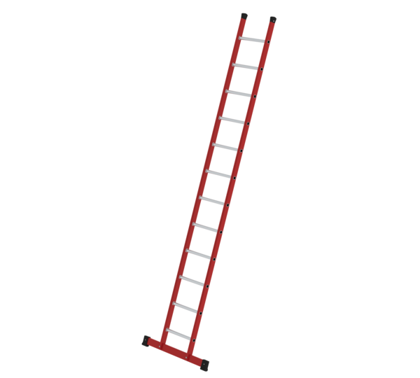 Straight ladder RFG/alu w. stab., 12 rungs | © MUNK GmbH