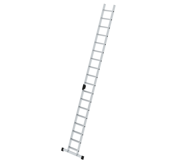 Straight ladder w. std. stabiliser, 18 steps | © MUNK GmbH
