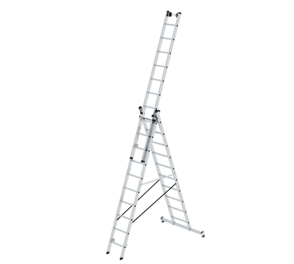 Multi-purp. ladder 3-sec.w.nivello stab. 3x10 rgs | © MUNK GmbH