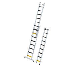 Multi-purpose ladder with steps, 3-section | © MUNK GmbH