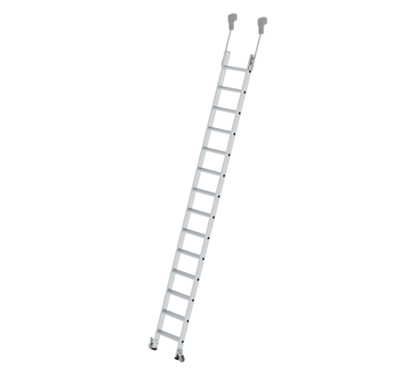 Step shelf ladder, mobile, 14 steps | © MUNK GmbH
