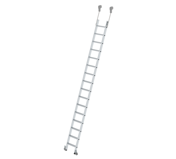 Step shelf ladder, mobile, 16 steps | © MUNK GmbH