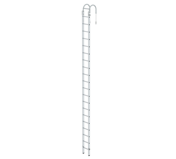 Rung mast hanging ladder, 6.06 m, 20 rungs | © MUNK GmbH
