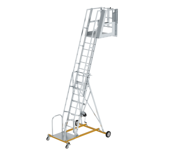 Tanker ladder w. 2 swivel castors & 2 castors | © MUNK GmbH