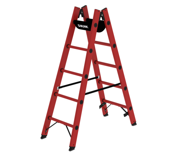 Double-sided rung ladder, RFG, 2x5 rungs | © MUNK GmbH