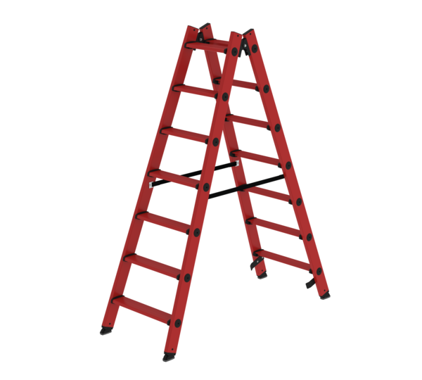 Stepladder with steps GRP both sides, 2x7 steps | © MUNK GmbH