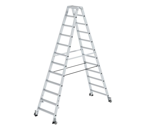 Double-sided ladd., 2-sided acc w.castors 2x12 st. | © MUNK GmbH