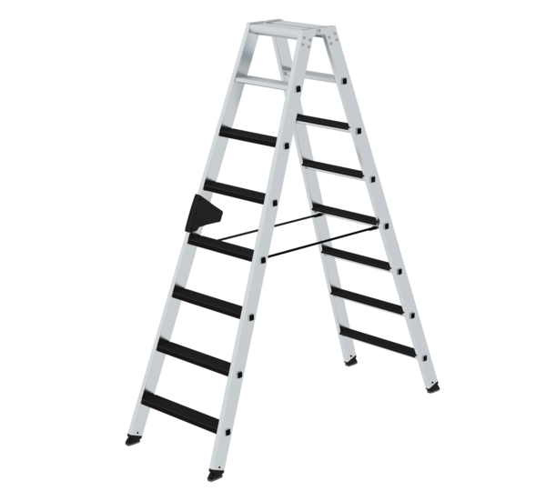 Double-sided ladder, 2-sid. acc.w.clip-step,2x8 st | © MUNK GmbH