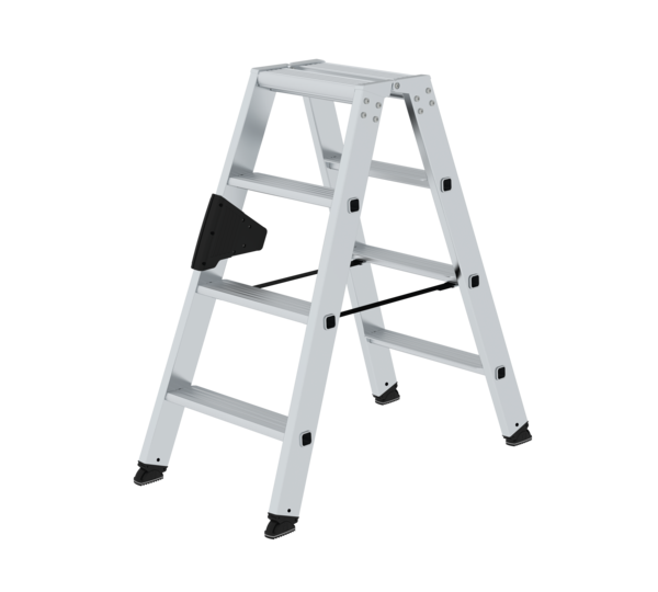 Double-sided step ladder, 2-sided access,2x4 steps | © MUNK GmbH