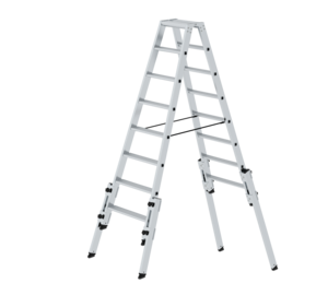 Stepladder with steps, 2x8 steps | © MUNK GmbH