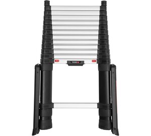 Telescopic ladder with steps, Prime Line, 13 steps | © Telesteps AB
