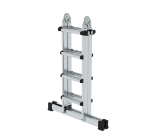 Telescopic ladder 4-sec. with stabiliser, 4x4 rgs | © MUNK GmbH