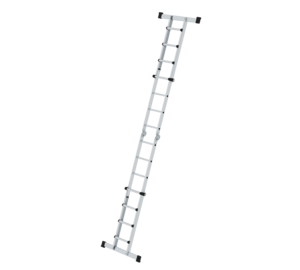 Telescopic ladder 4-sec. with stabiliser, 4x4 rgs | © MUNK GmbH