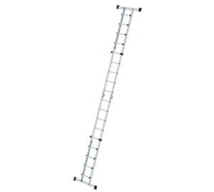 Telescopic ladder 4-sec. with stabiliser, 4x5 rgs | © MUNK GmbH